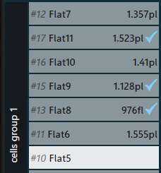 saved points