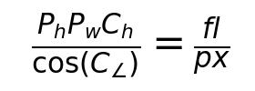 fl per px equation